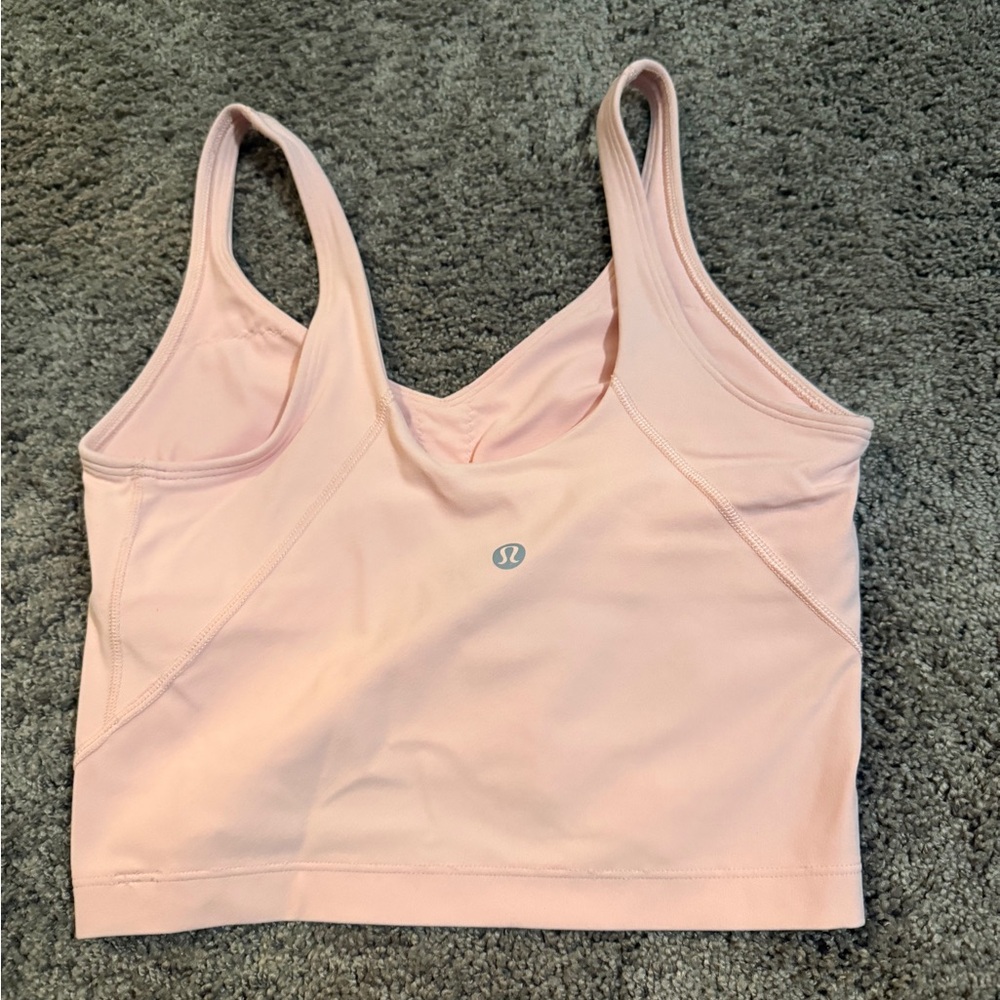 lululemon athletica Light Pink Tank Top